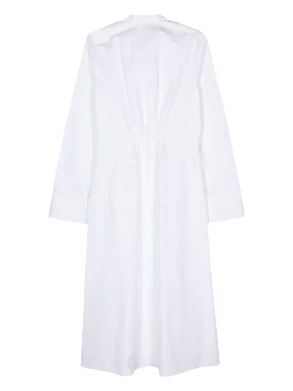 送料関税込★Jil Sander★コットンシャツドレス Jil Sander コットン シャツドレス | ホワイト | FARFETCH JP