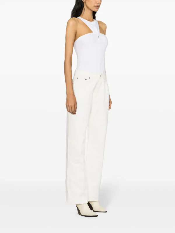 ISABEL MARANT ノースリーブ ISABEL MARANT Zineba Knotted Tank Top | White | FARFETCH