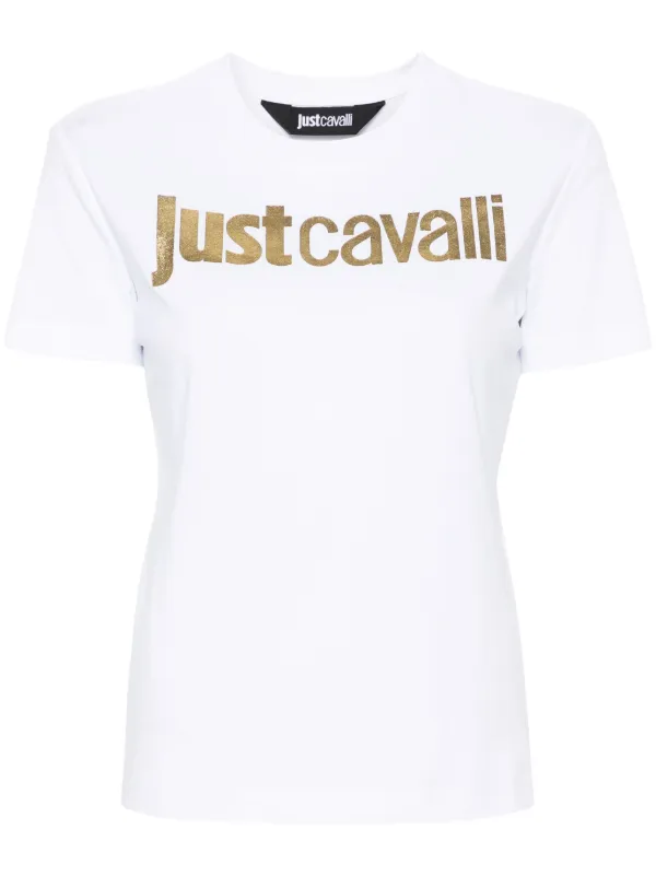 Just Cavalli - 専用です♡ Just Cavalli ロゴ Tシャツ | ブラック | FARFETCH JP