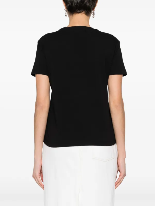 Just Cavalli logo-print Cotton T-shirt | Black | FARFETCH ID