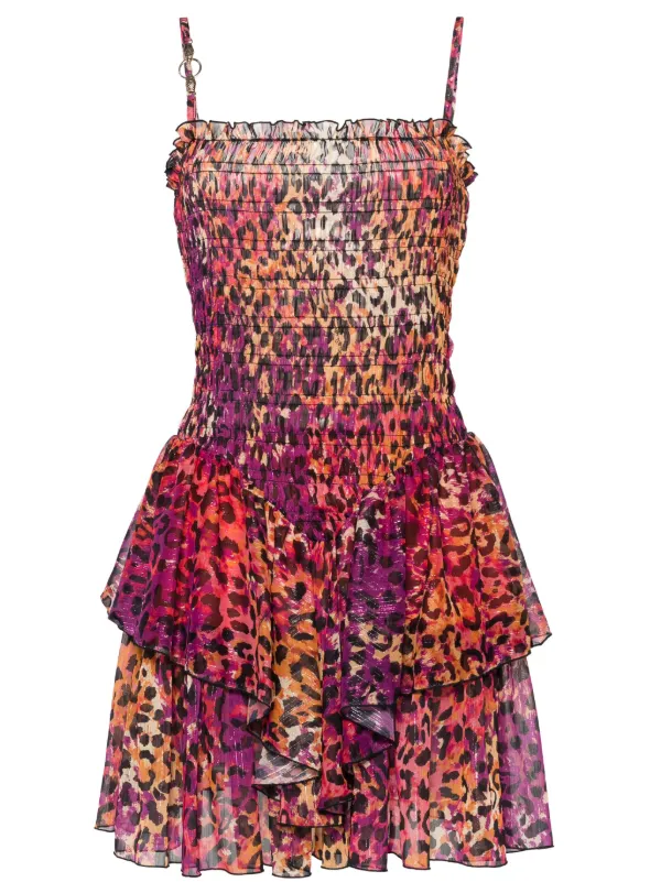 ワンピース JUST CAVALLI Woman Dress Green 77PAO940N0373 180 Mini dress Just Cavalli Green size 42 IT in Viscose - 47251380