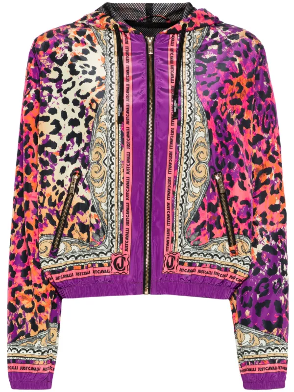 Just cavalli leopard hoodie online