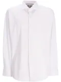 BOSS wingtip-collar buttoned shirt - White