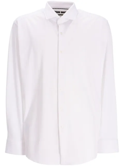 BOSS camisa con cuello de smoking
