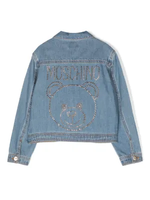 モスキーノ　デニムジャケット Moschino デニムジャケット | ブルー | FARFETCH JP