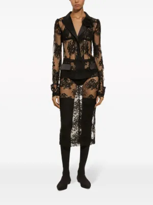 Dolce & Gabbana ウエストロゴ 装飾 スカート Dolce & Gabbana(ドルチェ&ガッバーナ) スカート(レディース