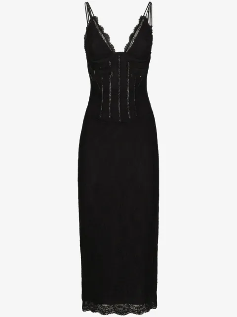 Dolce & Gabbana Camisole-Kleid mit Spitze
