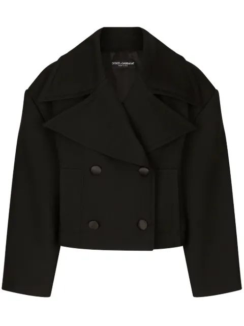 Dolce & Gabbana double-breasted cropped jacket