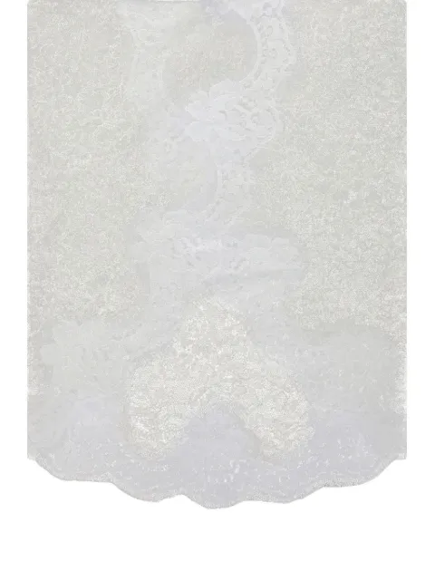 Dolce & Gabbana floral-lace silk scarf