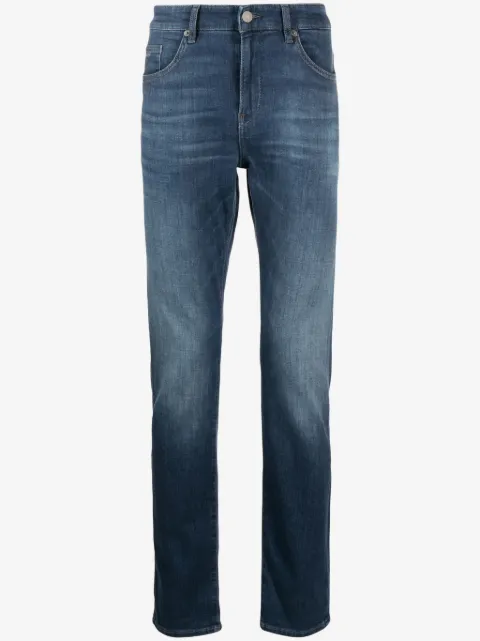 BOSS jeans rectos con tiro medio