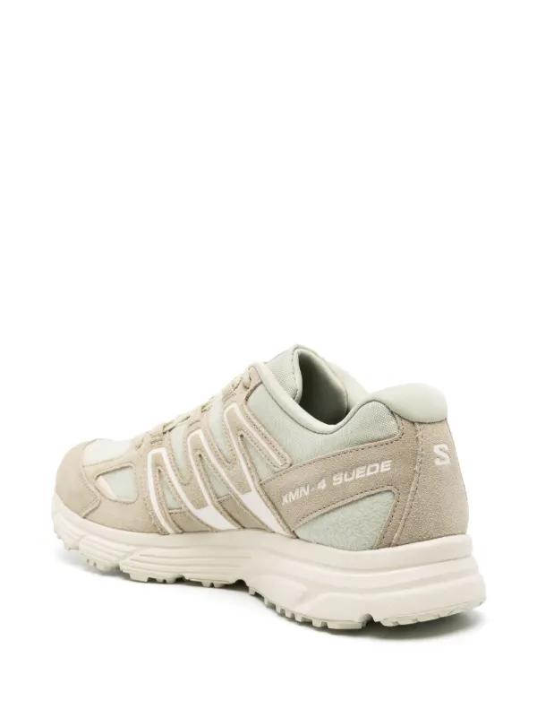 Salomon XMN-4 Winter Adventures Suede Sneakers | Neutrals