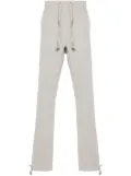 visvim mélange-effect track pants - Grey