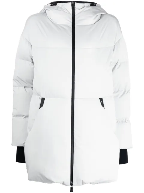 Herno quilted hooded down coat