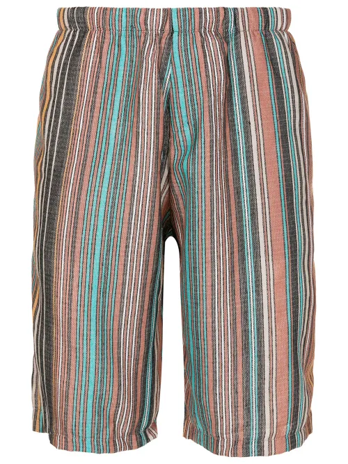Short à rayures en jacquard - Amir Slama - Modalova