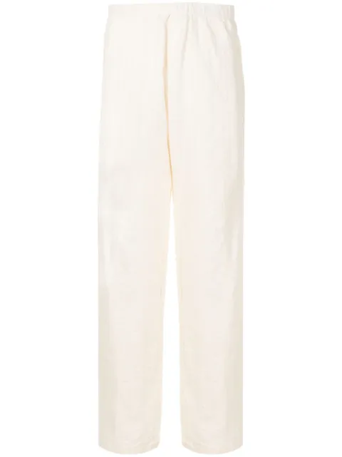 Amir Slama striped straight-leg trousers