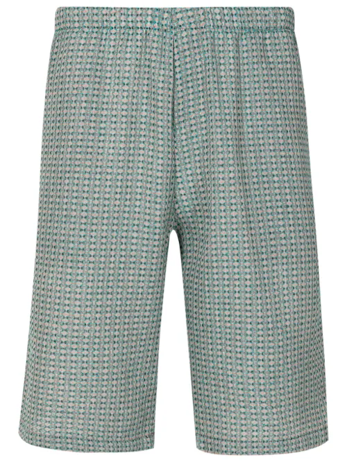 Amir Slama short en maille - Vert - Amir Slama - Modalova