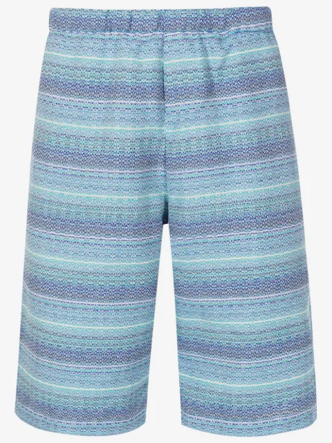 Amir Slama striped cotton shorts