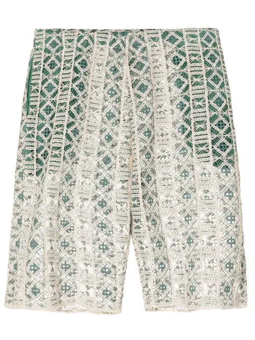 Short à broderies - Amir Slama - Modalova