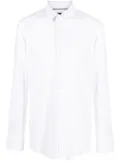 BOSS pointed-collar long-sleeve shirt - White