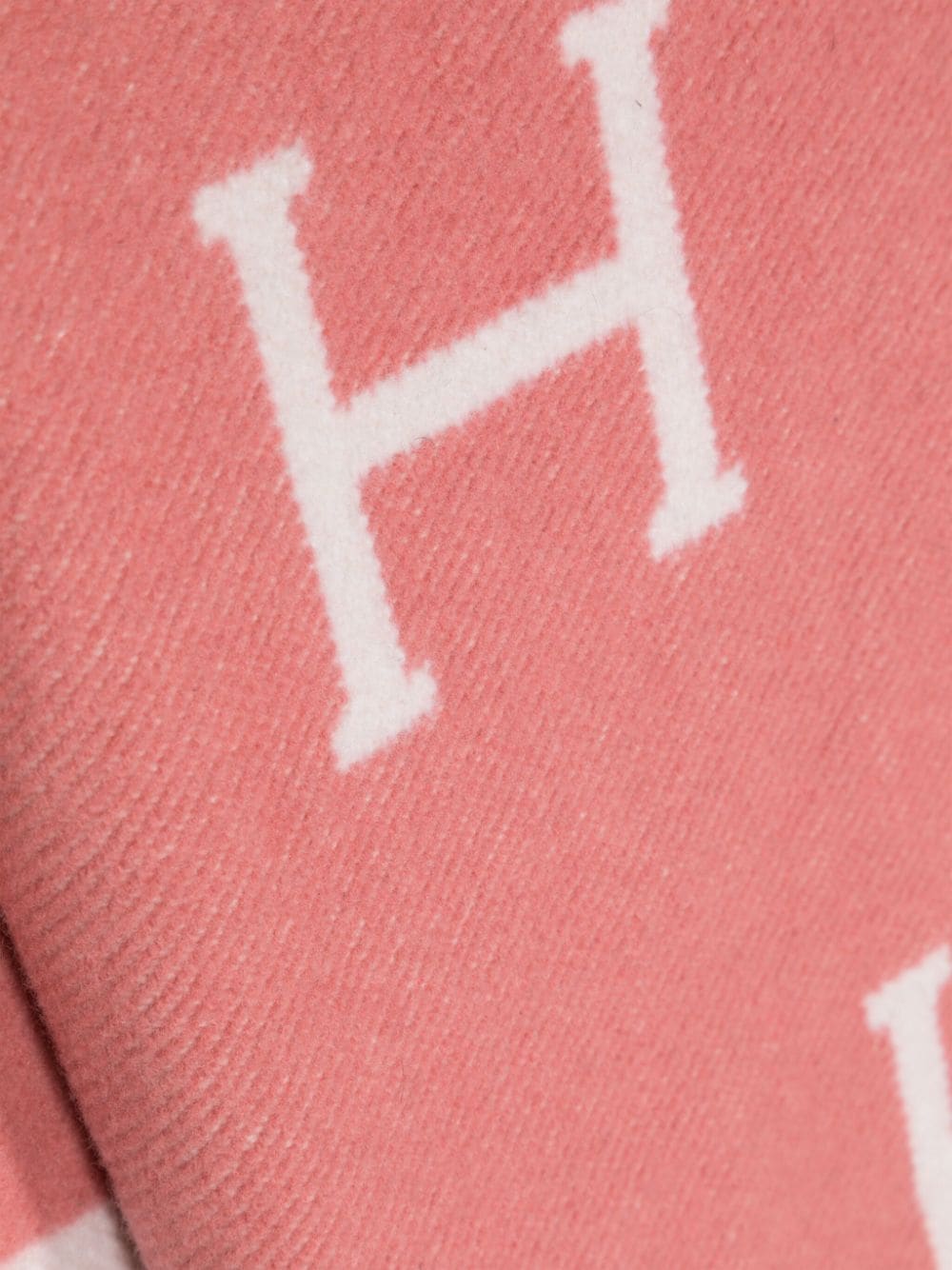 Hermès pre-owned Avalon baby blanket - Roze