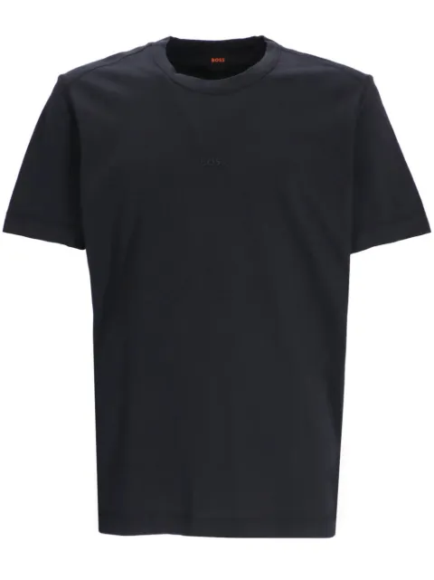 BOSS bleached-effect cotton T-shirt