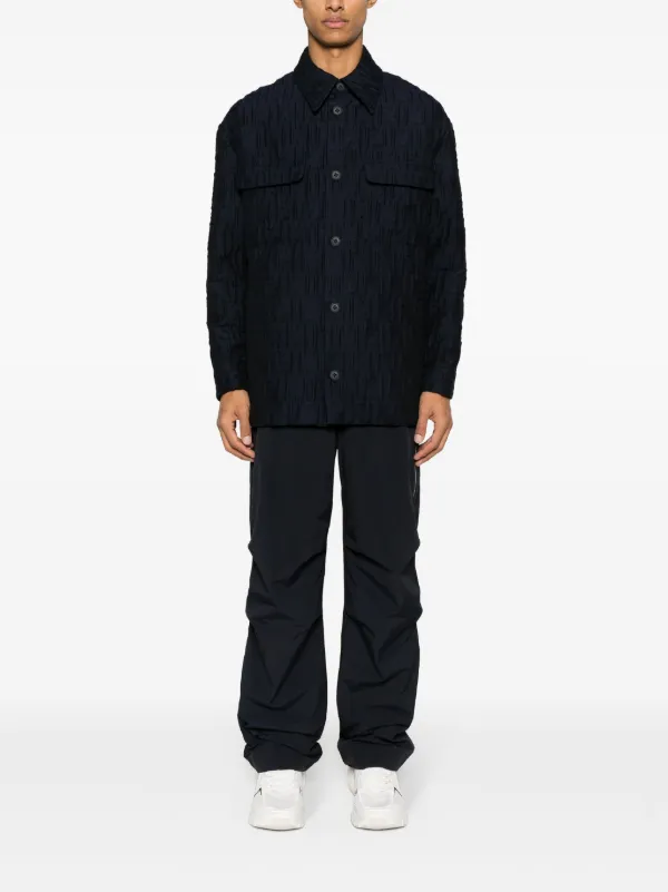 パンツ FENDI FW25 Trousers (FR6415 AM34F1J7B) FENDI FF Silk Trousers | Neutrals | FARFETCH