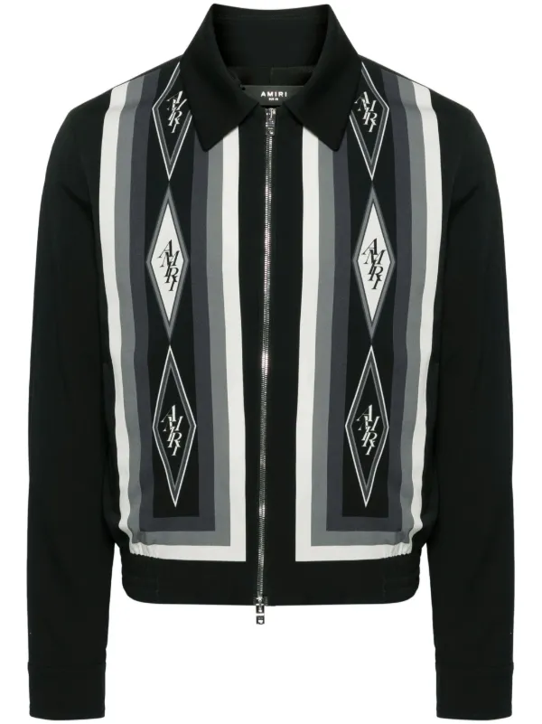極美品 AMIRI アミリ サンフェード ボンバージャケット