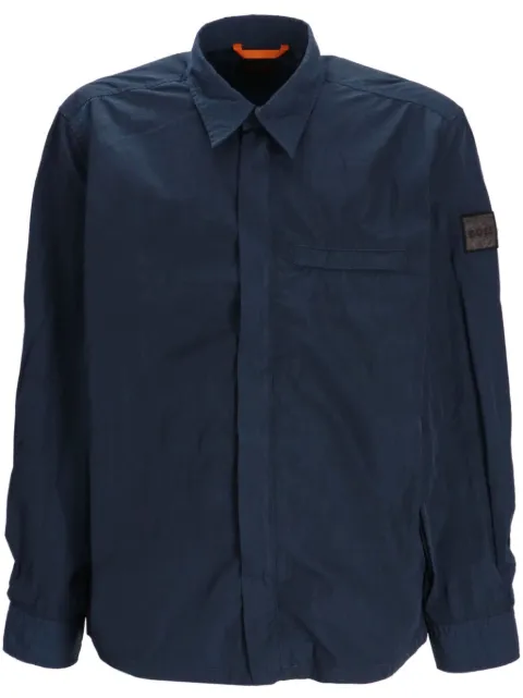BOSS surchemise zippée à patch logo