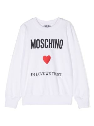 Love best sale moschino sweatshirt