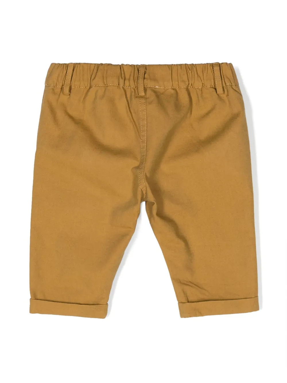 Moschino Kids Chino met teddybeer-patch Bruin