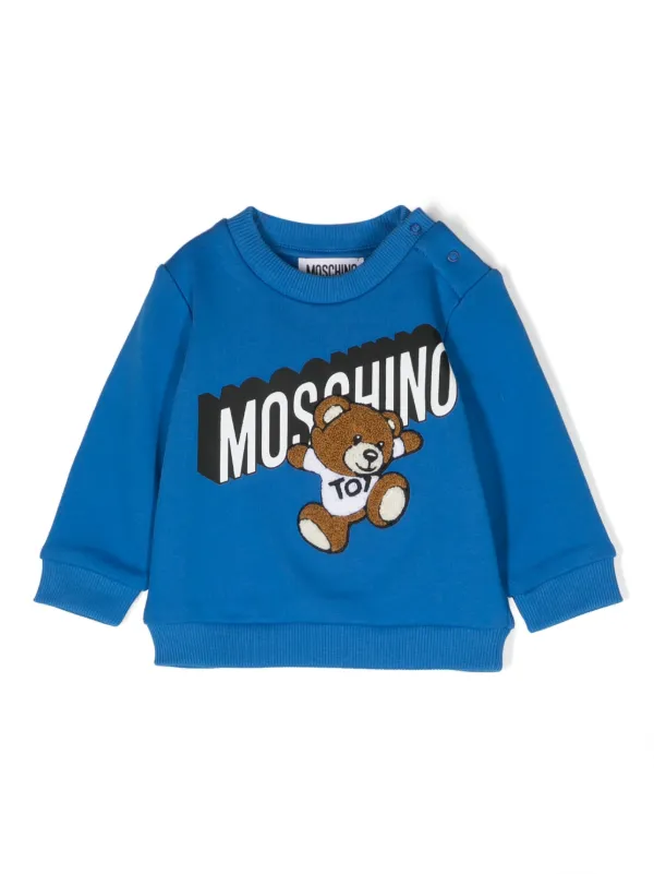 Moschino Kids Felpa Con Stampa Farfetch