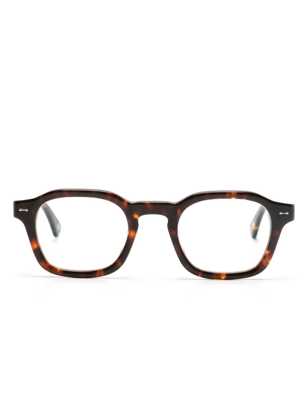 peter & may walk lunettes de vue hero à monture carrée - marron