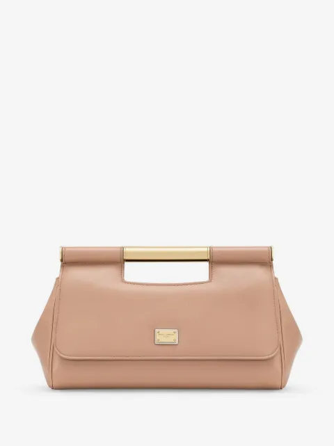 Dolce & Gabbana Sicily leather toe bag