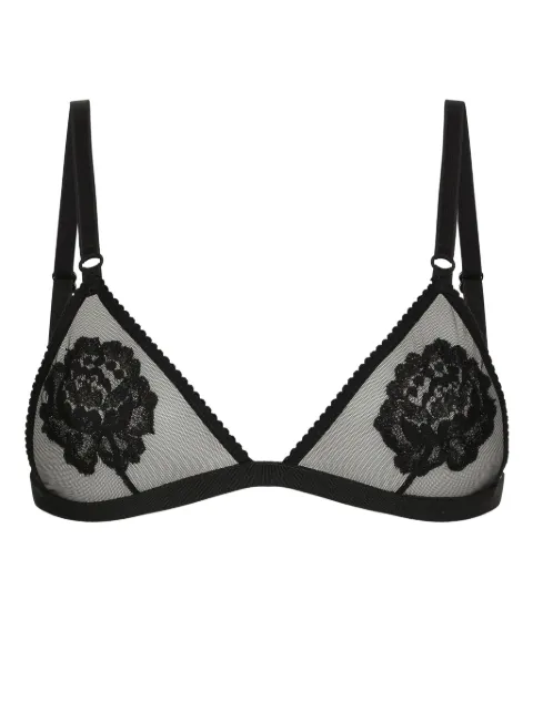 Dolce & Gabbana حمالة صدر مثلثة بنقش زهور