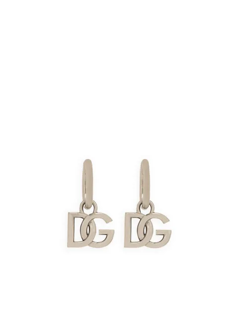 Dolce & Gabbana arracadas con logo DG