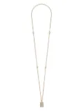 Dolce & Gabbana logo-engraved mixed-metal necklace - Gold