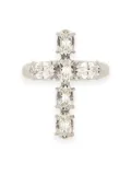 Dolce & Gabbana rhinestone-embellished ring - Silver