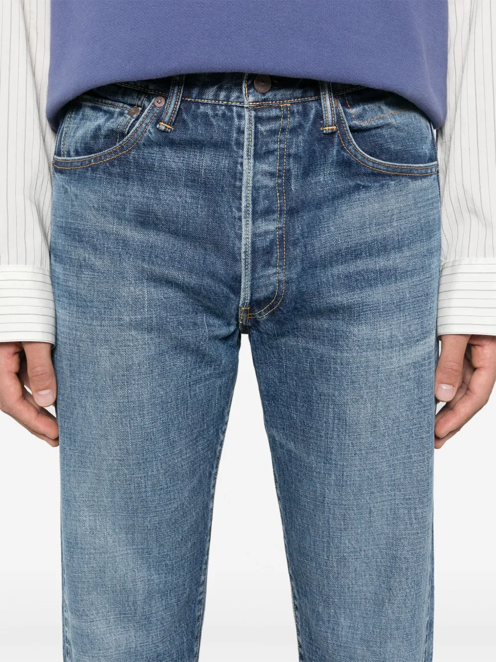 visvim Social Sculpture jeans Blauw