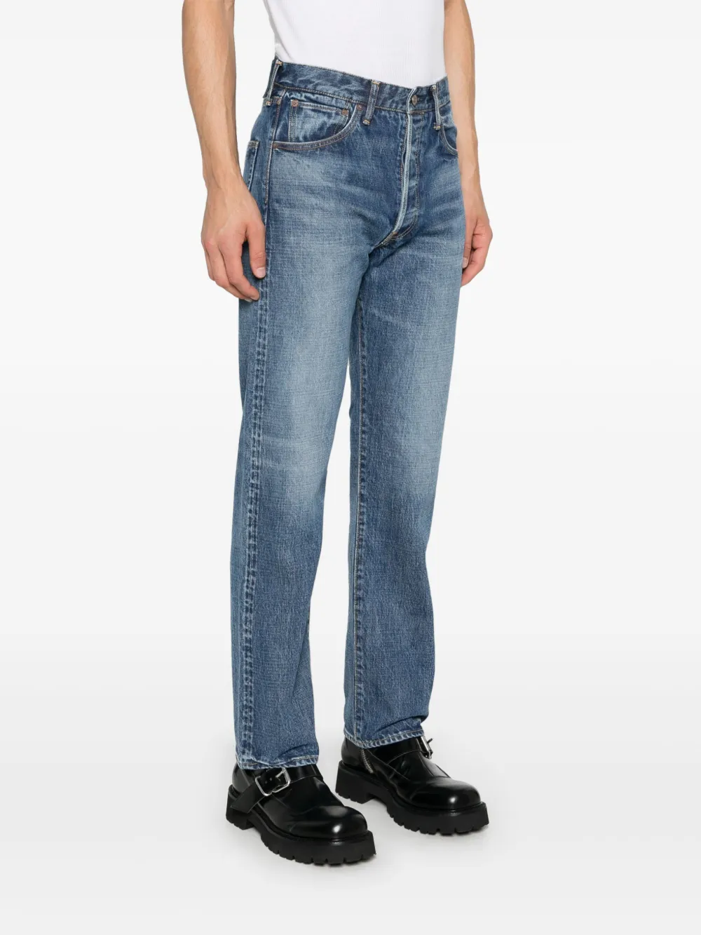 visvim Social Sculpture jeans Blauw