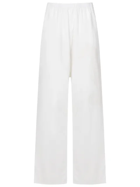 Amir Slama elasticated-waistband straight-leg trousers