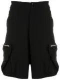 Amir Slama zip-pocket cargo shorts - Black