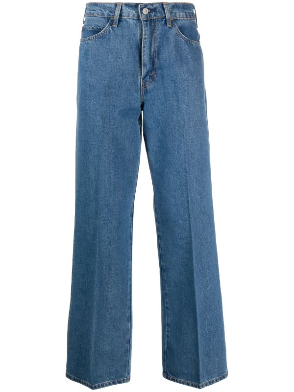 Levi's Sta-Prest® low-rise Flared Jeans - Farfetch