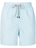 Amir Slama elasticated-drawstring swim shorts - Blue