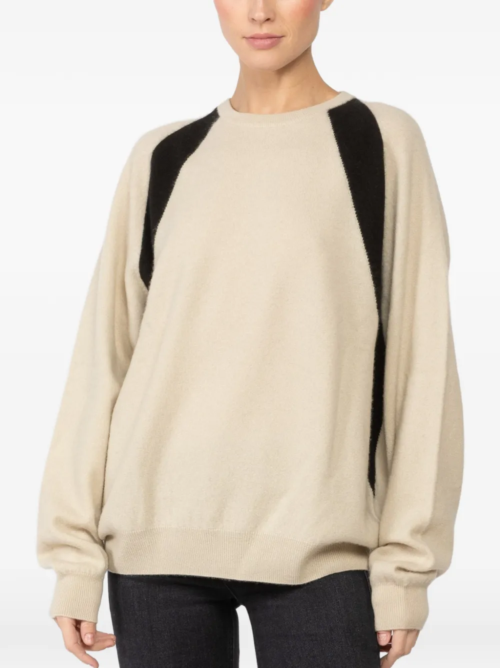 Frenckenberger long-sleeves sweater - Neutrals