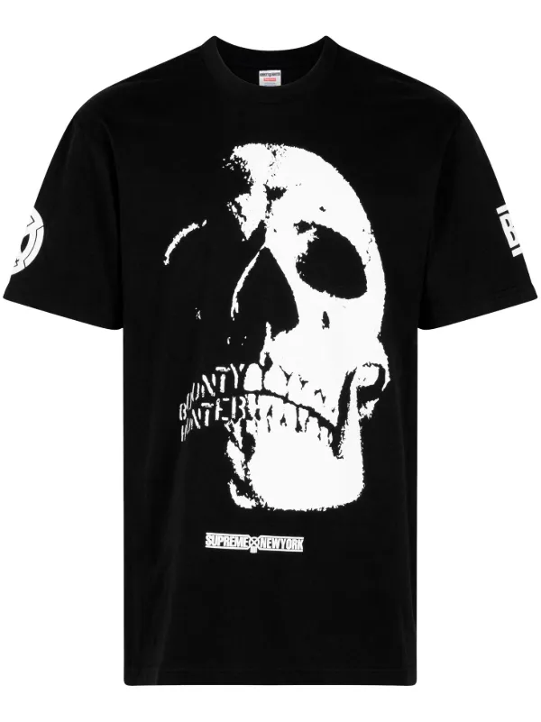 在庫あ得価Supreme Bounty Hunter Skulls Tee 黒 トップス