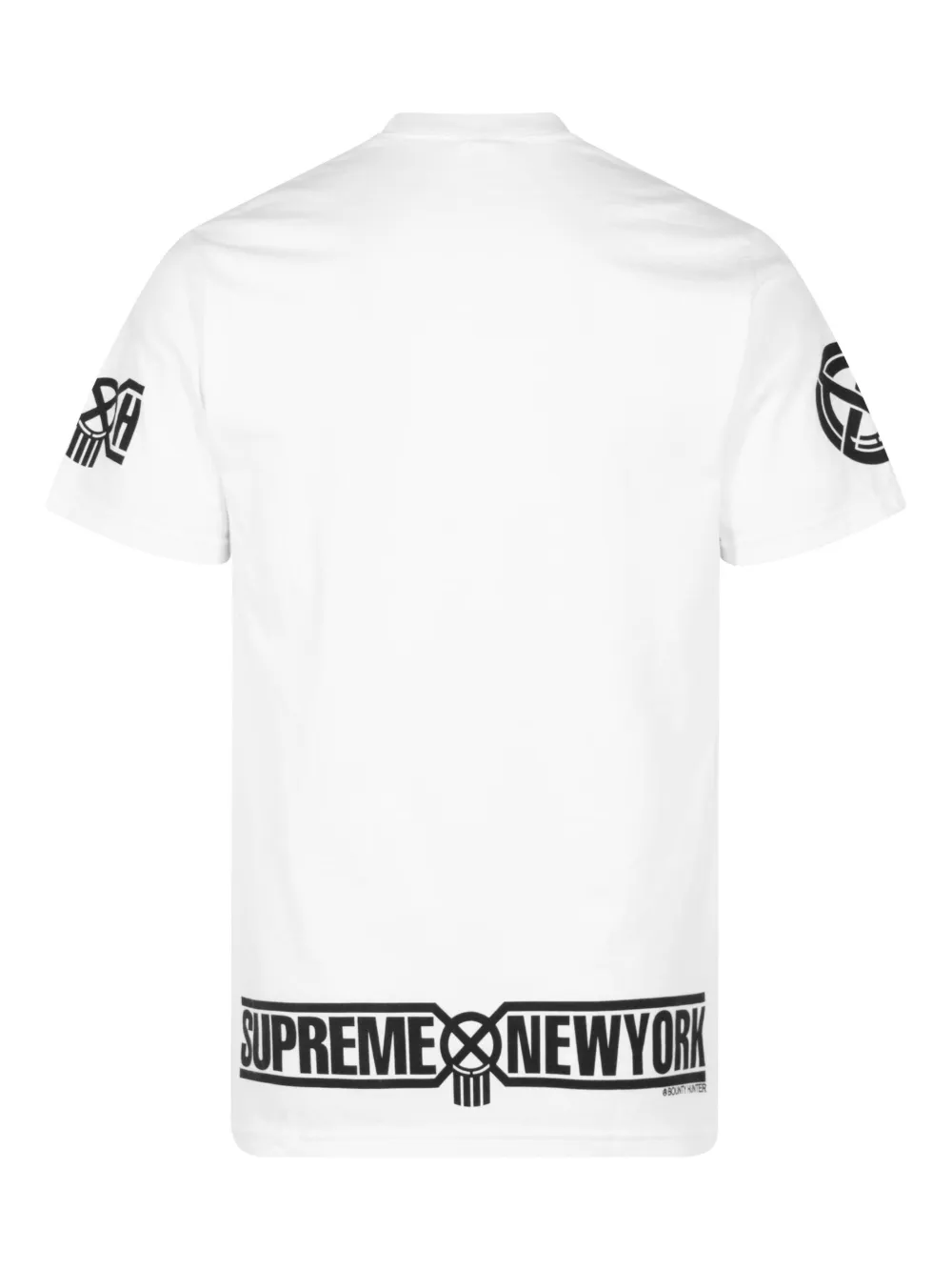 Shop Supreme X Bounty Hunter Skulls T-shirt In White