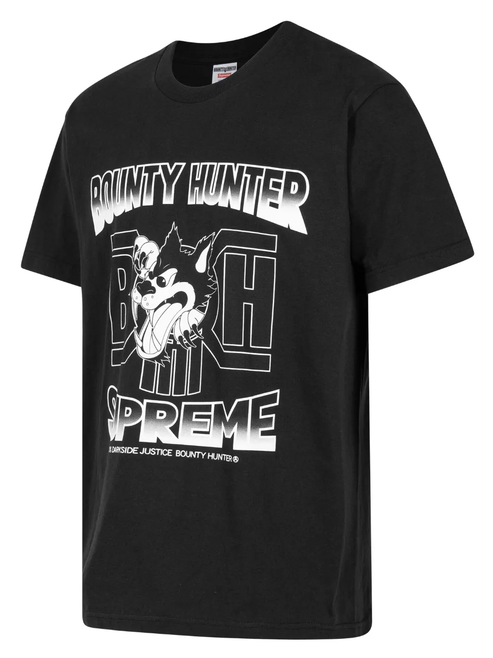 Shop Supreme X Bounty Hunter Wolf T-shirt In Black