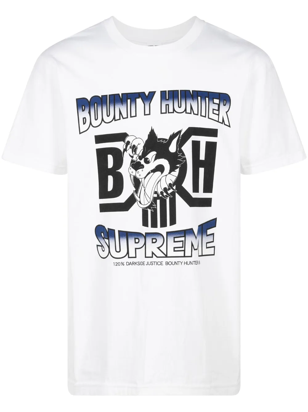 Supreme x Bounty Hunter T-shirt Wit