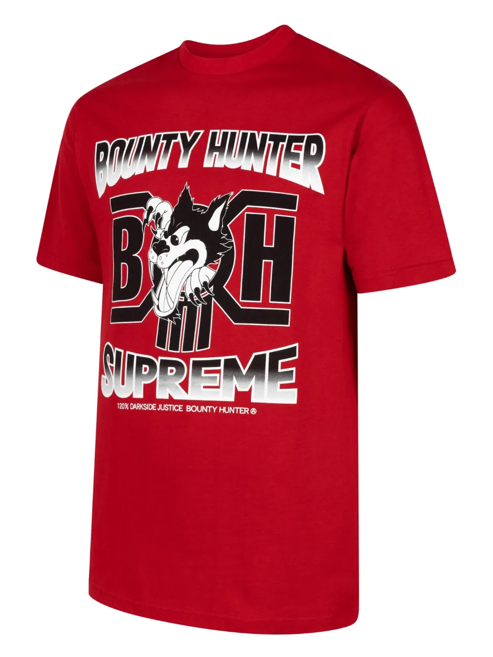 Shop Supreme X Bounty Hunter Wolf T-shirt In Red