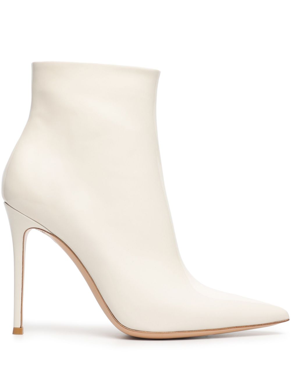 Gianvito Rossi 105mm Avril boots Neutrals